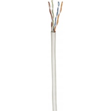 Intellinet 704663 UTP kabel, Cat6, drát, 23AWG, materiál CCA, 305m, šedý