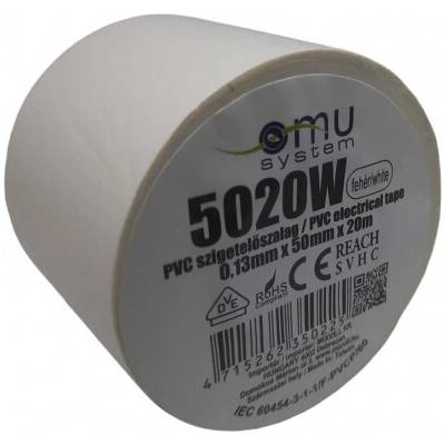 CB Elektro Páska izolačná elektrická PVC 50 mm x 20 m biela SZ50/W XBS