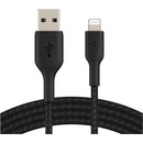 BELKIN kabel oplétaný USB-A - Lightning 15cm