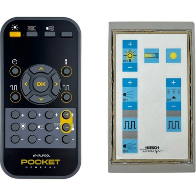 GENERAL HOESCH DESIGN Whirlpool V2 - дистанционно управление дубликат (HOESCH DESIGN Whirlpool V2)