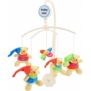 Baby Mix Crib carousel baby mix teddy bears in szlachmyce