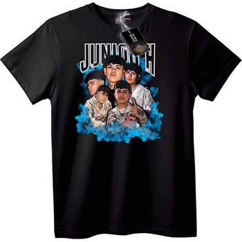 NOONEBRAND Тениска за Млади Групи - 2XL, Black