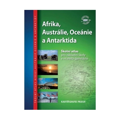 Školní atlas/Afrika, Austrálie,Oceánie