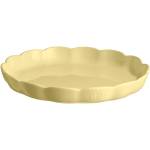 Emile Henry Керамична форма emile henry madeleine round dish - Ø31 см - цвят бледожълт (eh 6053-89)