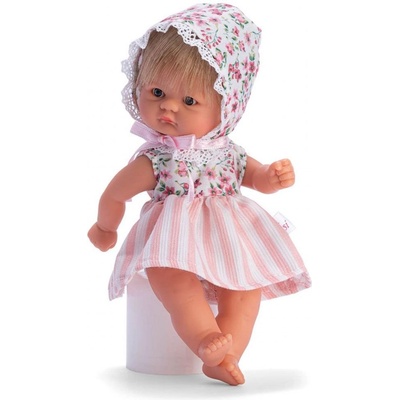 Asi dolls Asi - Bomboncin, Кукла-бебе Чикита, с шапка на цветя и дантели 0116400