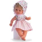Asi dolls Asi - Bomboncin, Кукла-бебе Чикита, с шапка на цветя и дантели 0116400