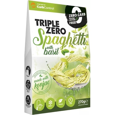 ForPro Konjakové těstoviny bez sacharidů spaghetti s bazalkou 270 g