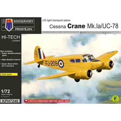 Kovozávody Prostějov Cessna Crane Mk.Ia/UC78 HITECH Limited 1:72