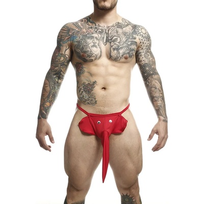 Мъжки прашки, екстравагантен червен слон - MOB Elephant Thong S/M/L (D-243543)