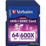 Verbatim SDXC Premium 64GB C10/U1 49193