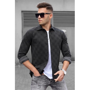 Madmext Мъжка риза - 5516 - Антрацит #312086 (312086_Антрацит)