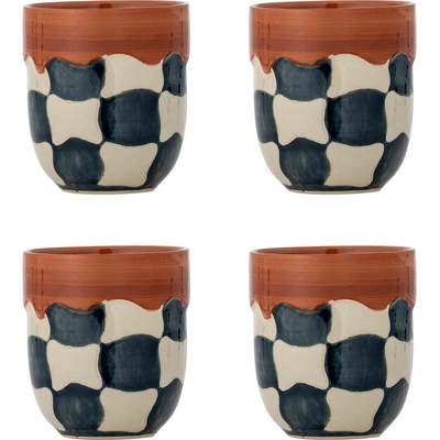 Bloomingville Check чаши, 375 ml, 4 бр (82072604)