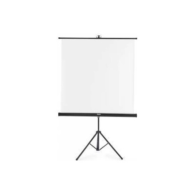 Hama Екран на стойка HAMA 125 x 125 cm, 2-в-1, мобилен, бял