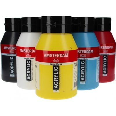 Amsterdam Standard akrylová barva 566 prussian blue phthalo 1000 ml