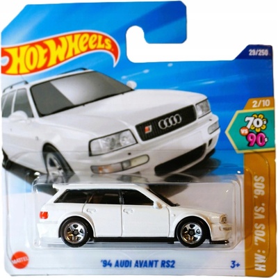 Mattel Hot Wheels 94 Audi Avant RS2 bílé