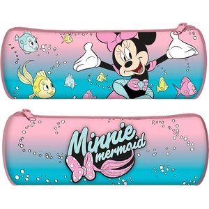 Kids Licensing Ученически несесер Kids Licensing - Minnie Mermaid, с 1 цип (MN30022)