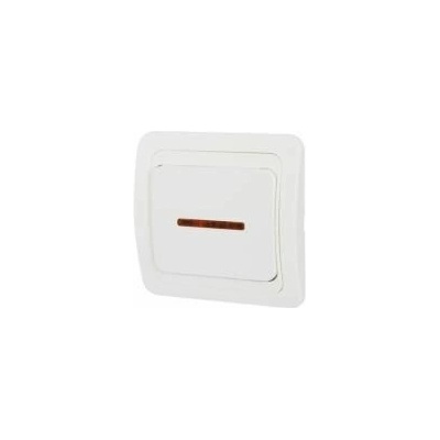 ELEKTROBOCK Spínač DR3-S bílý dotykový 2541