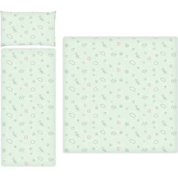 Lorelli Летен сет за детска количка от ранфорс Lorelli - Агънце, резеда (20800304101)