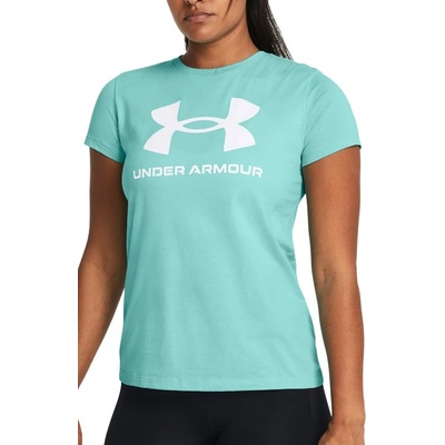 Under Armour Тениска Under Armour UA W SPORTSTYLE LOGO SS-GRN Син Velikost M