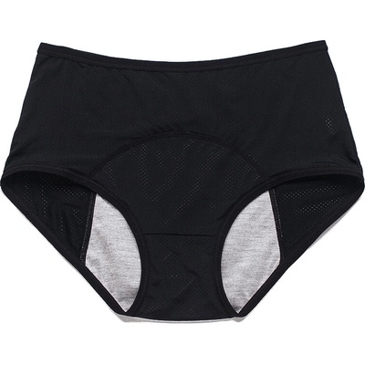 MensesKalhotky Menštruačné nohavičky ELASTIC Čierna