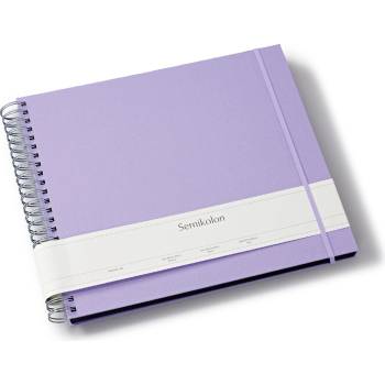 Semikolon Uni Maxi Mucho албум за снимки, лилав, с черни страници (369973)