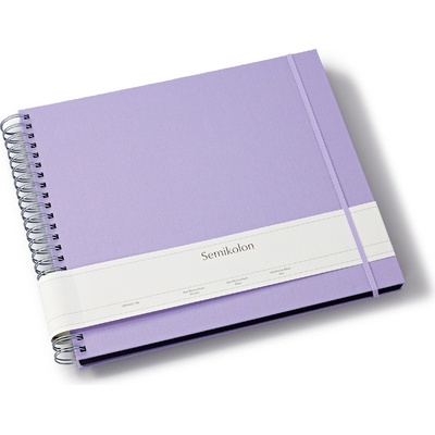 Semikolon Uni Maxi Mucho албум за снимки, лилав, с черни страници (369973)