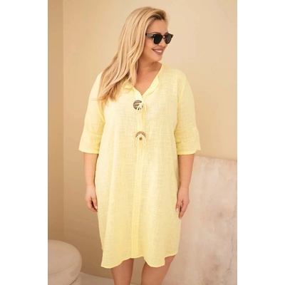 Kesi Plus Size ART8106 žlutá
