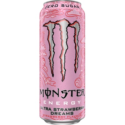 Monster U Strawbery Zero 0,5 l