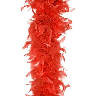 PartyDeco Boa svetlo červené 180 cm