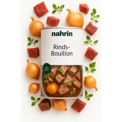 Nahrin Hovězí bujon bez tuku 500 g – Zboží Dáma