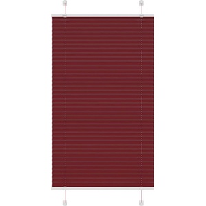 vidaXL Плисирана щора Бордо червено 80x150 cm Ширина на плата 79, 4 cm (4015241)