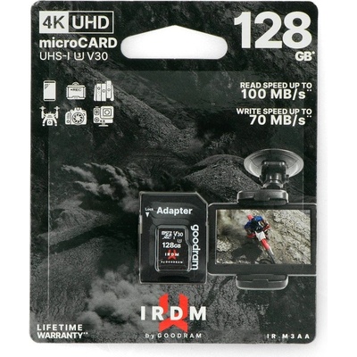 Goodram microSDXC UHS-I U3 128 GB IR-M3AA-1280R12