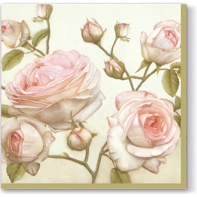 PAW servítky Beauty roses 33x33cm