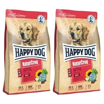 Happy Dog NaturCroq Active adult 2 x 15 kg