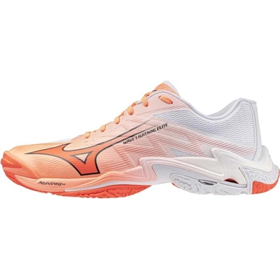 Mizuno Wave Lightning ELITE Flamingo Coral/Lava Orange