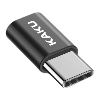 KAKU adaptér USB-C / Micro USB čierny KSC-531