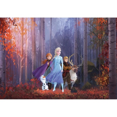 Komar Vliesová fototapeta Frozen Autumn Glade rozměry 400 x 250 cm