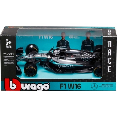 BBURAGO Formule 1 FORMULE Mercedes AMG W16 2025 George Russell18-38237 1:43