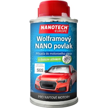 Nanotech-Europe Wolframový NANO povlak - přísada do motorového oleje pro NAFTOVÉ motory 140 ml