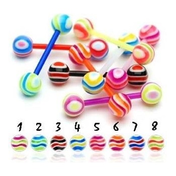 Šperky4U piercing do jazyka PJ01150-02