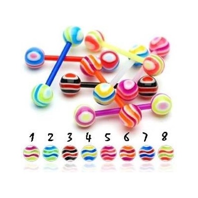 Šperky4U piercing do jazyka PJ01150-06