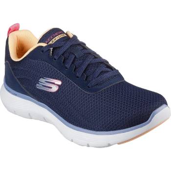 Image 1 of Skechers Flex Appeal 5.0 - New Thrive - Navy/Pink