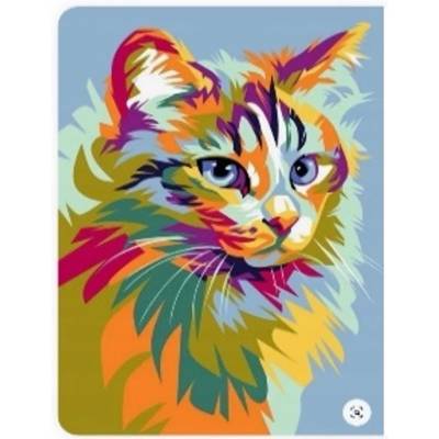 Norimpex - Puzzle Diamant painting: Pastel cat 30x40cm - 1 - 39 piese