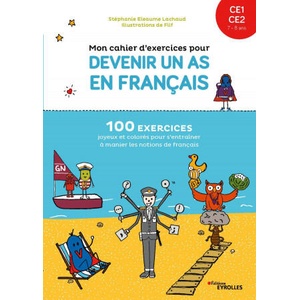 Mon cahier d'exercices pour devenir un as en français CE1-CE2, 7-8 ans (ISBN: 9782416002755)