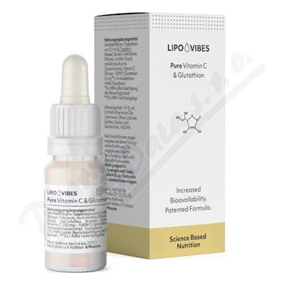 Lipovibes Pure Vitamin C&Glutathion 10 ml