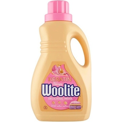 Woolite Keratin Therapy prací gel na jemné a vlněné prádlo 15 PD