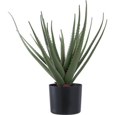 Umělá rostlina Aloe Intesi 51 cm moderní květina v květináči realistická do obýváku