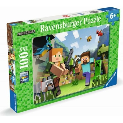 Ravensburger Minecraft Monstra z Minecraftu 100 dílků