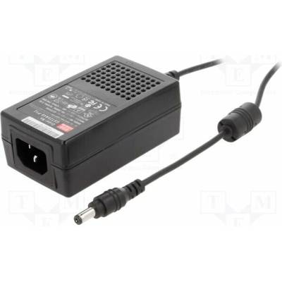 MEAN WELL GST25A48-P1J Napájecí zdroj: spínaný; 48VDC; 0,52A; Výv: 5,5/2,1; 25W; 85÷264VAC