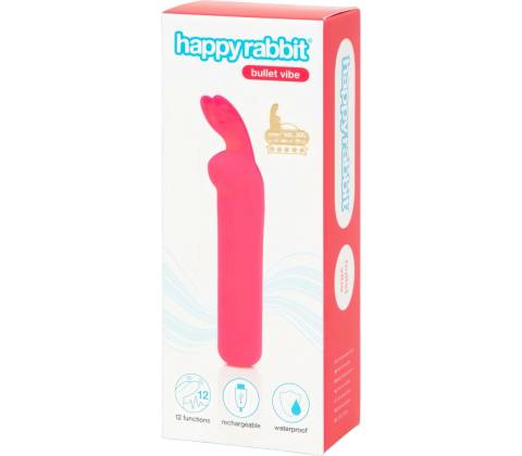 Happy Rabbit Rechargeable Vibrating Bullet